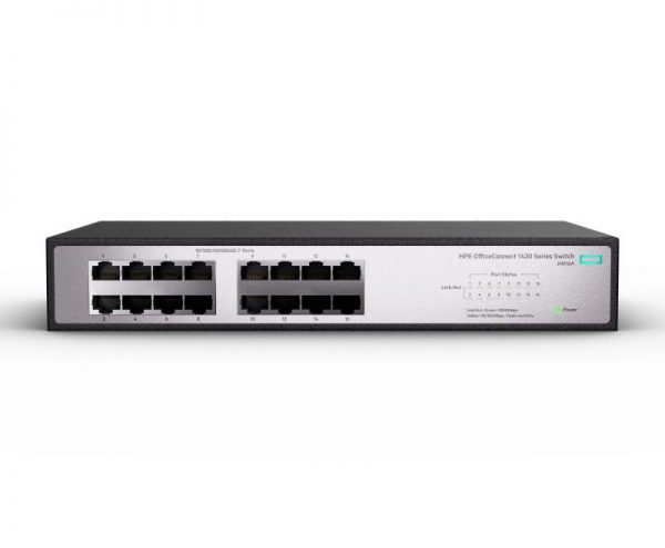 HPE OfficeConnect 1420 24G PoE+ (124W) Switch - RealShopIT.Ro