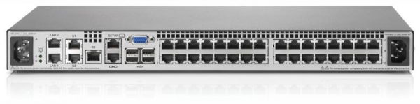 HPE 4x1Ex32 KVM IP Console Switch G2 with Virtual Media - RealShopIT.Ro