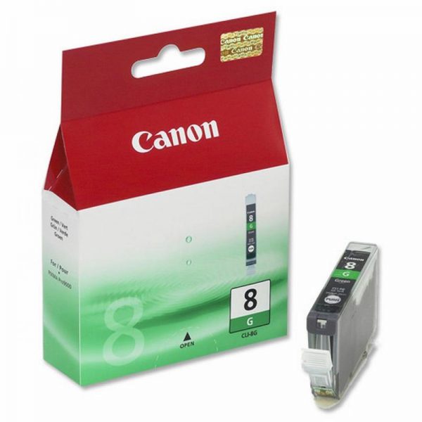Cartus cerneala Canon CLI-8G, green, capacitate 13ml, pentru Canon Pixma - RealShopIT.Ro
