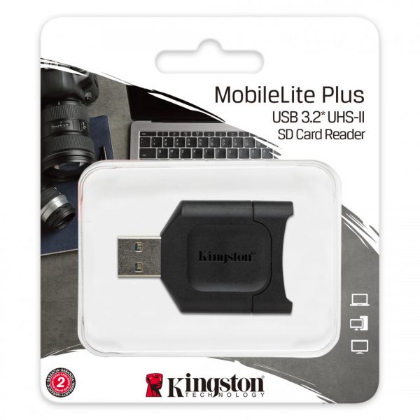 Card reader Kingston, USB 3.2 Gen1, Connector: USB-A, UHS-II Class, - RealShopIT.Ro