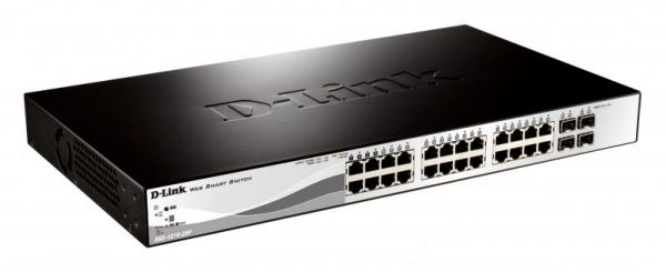 Switch D-Link DES-1210-28P, 24 port, 10/100 Mbps - RealShopIT.Ro