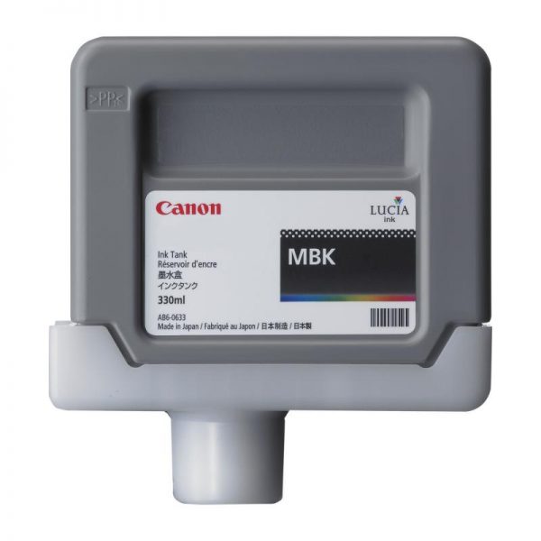 Cartus cerneala Canon PFI-303MBK, matte black, capacitate 330ml, pentru Canon - RealShopIT.Ro