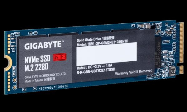 SSD Gigabyte, 128GB, NVMe, M.2 - RealShopIT.Ro