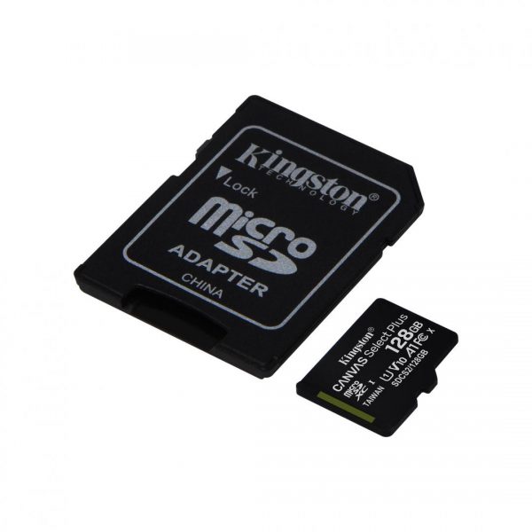 Card de Memorie MicroSD Kingston Canvas GO Plus, 128GB, Adaptor - RealShopIT.Ro