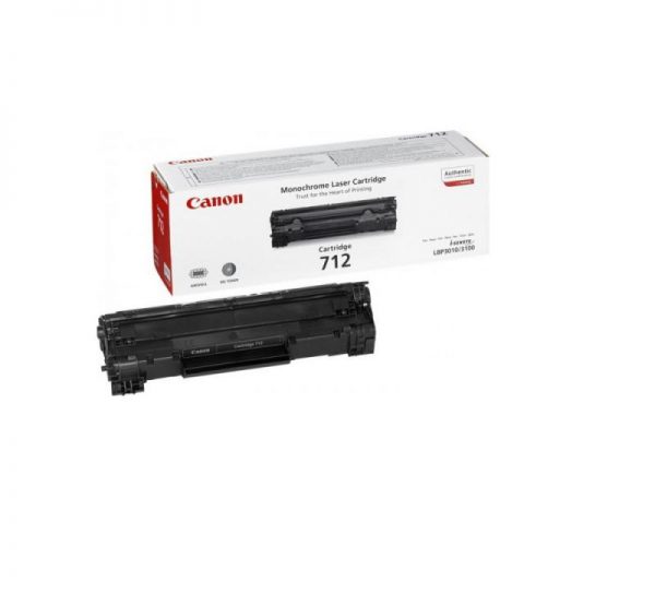 Toner Canon CRG712, black, capacitate 1500 pagini, pentru LBP-3010/LBP3100 - RealShopIT.Ro