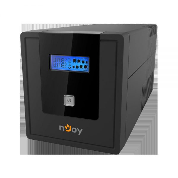 UPS nJoy Cadu 1000, 1000VA/600W, Afisaj LCD cu ecran tactil, - RealShopIT.Ro