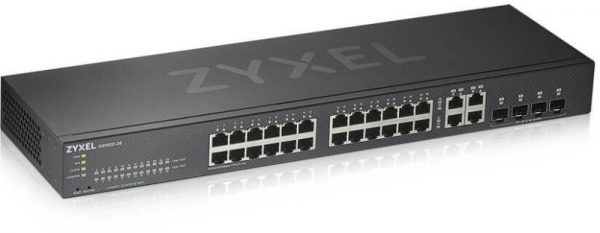 Switch Zyxel GS1920-24v2, 24 port, 10/100/1000 Mbps - RealShopIT.Ro