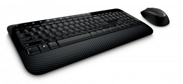 Kit tastatura + mouse Microsoft 2000 Wireless Desktop Media Negru - RealShopIT.Ro
