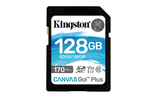 Card de Memorie SD Kingston Canvas GO Plus, 128GB, Class - RealShopIT.Ro