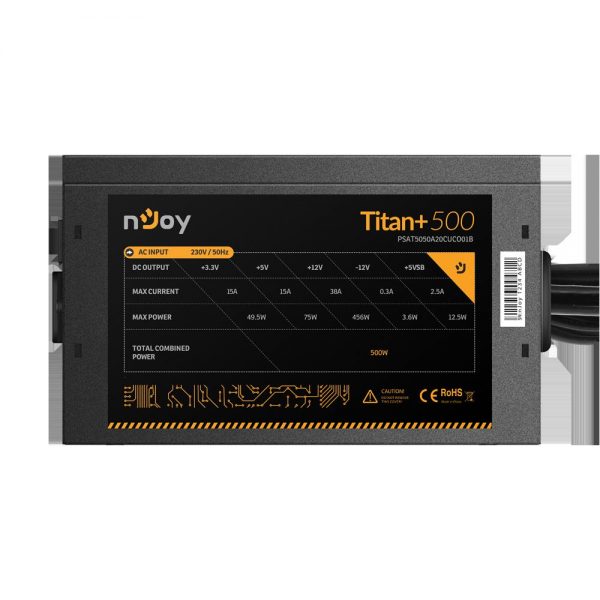 SURSA NJOY TITAN+ 500 ATX, 500W - RealShopIT.Ro