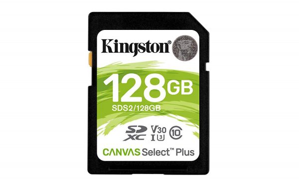 Card de Memorie SD Kingston Canvas Select Plus, 128GB, Class - RealShopIT.Ro