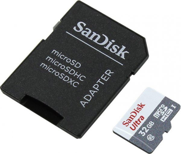 Card de memorie SanDisk Ultra Micro SD, 32GB, Adaptor SD, - RealShopIT.Ro