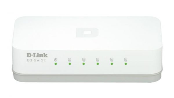 Switch D-Link GO-SW-5E, 5 port, 10/100/1000 Mbps - RealShopIT.Ro