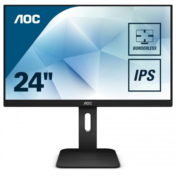 Monitor LED AOC 24P1, 23.8inch, FHD IPS, 5ms, 60Hz, negru - RealShopIT.Ro