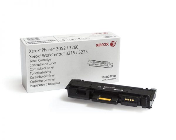 Toner Xerox 106R02778, black, 3 k, Phaser 3052,3260, WorkCentre3215,3225 - RealShopIT.Ro