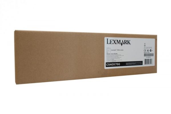 Waste toner Lexmark C540X75G, black, 36 k mono, 18 k - RealShopIT.Ro