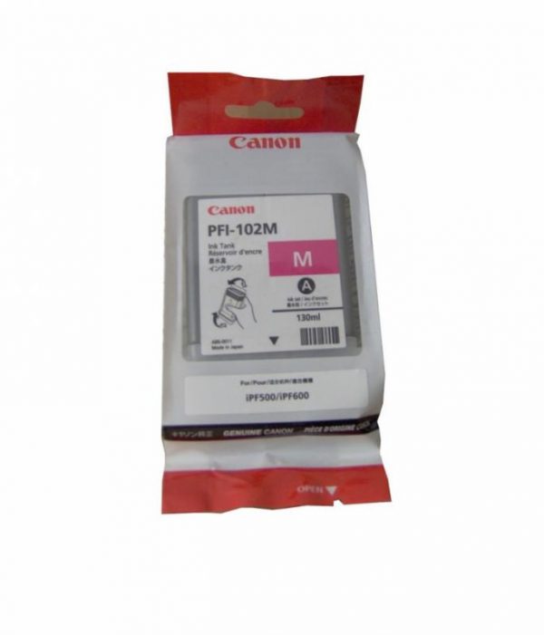 Cartus cerneala Canon PFI-102M, magenta, capacitate 130ml, pentru Canon LP17, - RealShopIT.Ro