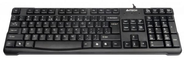 Tastatura A4Tech KR-750, USB, neagra - RealShopIT.Ro