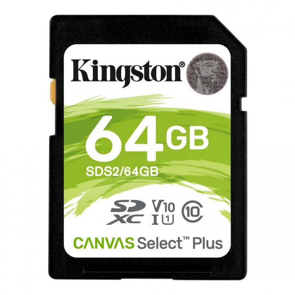 Card de Memorie SD Kingston Canvas Select Plus 64GB, Class - RealShopIT.Ro