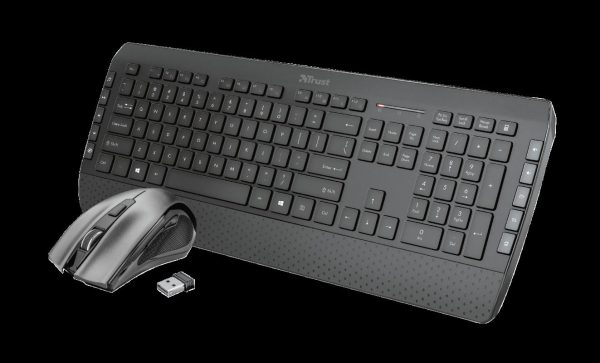 Set fara fir tastatura cu mouse Trust Tecla-2 Wireless Keyboard - RealShopIT.Ro