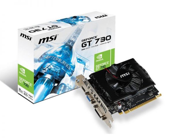 Placa video MSI GeForce® GT 730 v2, 2GB DDR3, 128-bit - RealShopIT.Ro