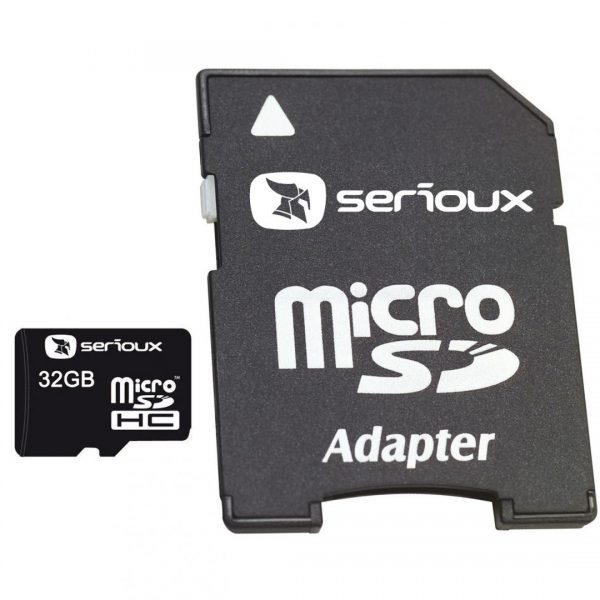 Micro Secure Digital Card Serioux, 32GB, SFTF32AC10, Clasa 10, cu - RealShopIT.Ro