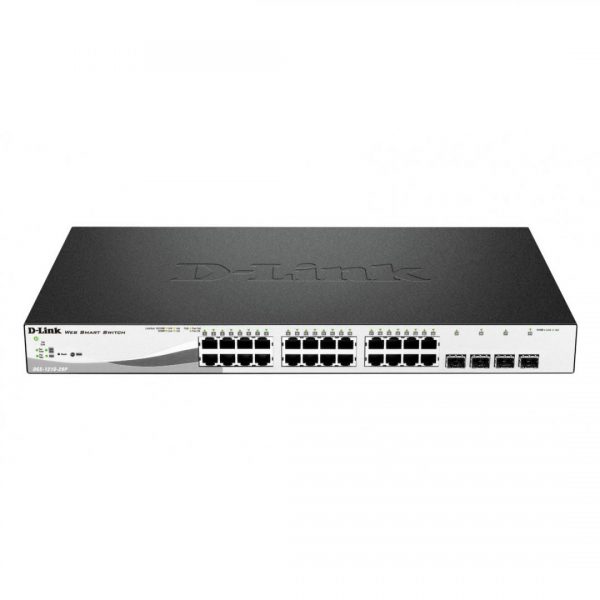 Switch D-link DGS-1210-28MP, 28 Port, 10/100/1000 Mbps - RealShopIT.Ro