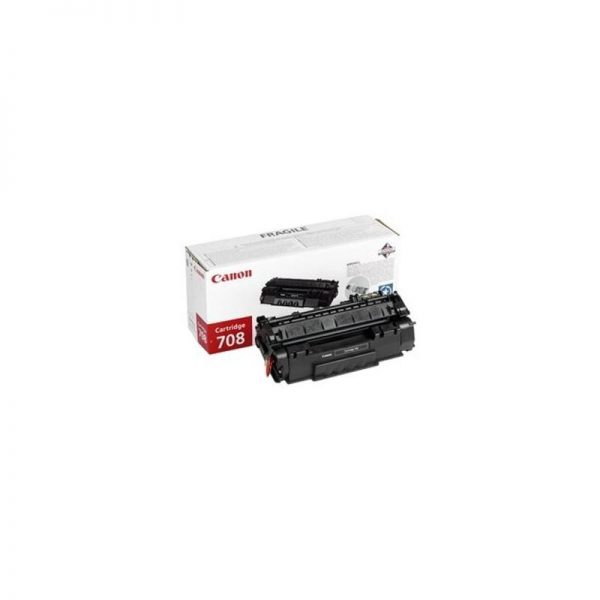 Toner Canon CRG708, black, capacitate 2500 pagini, pentru LBP-3300, LBP-3360 - RealShopIT.Ro