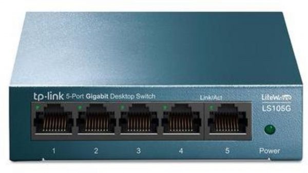 Switch TP-LINK LS1005G, 5 port, 10/100/1000 Mbps - RealShopIT.Ro