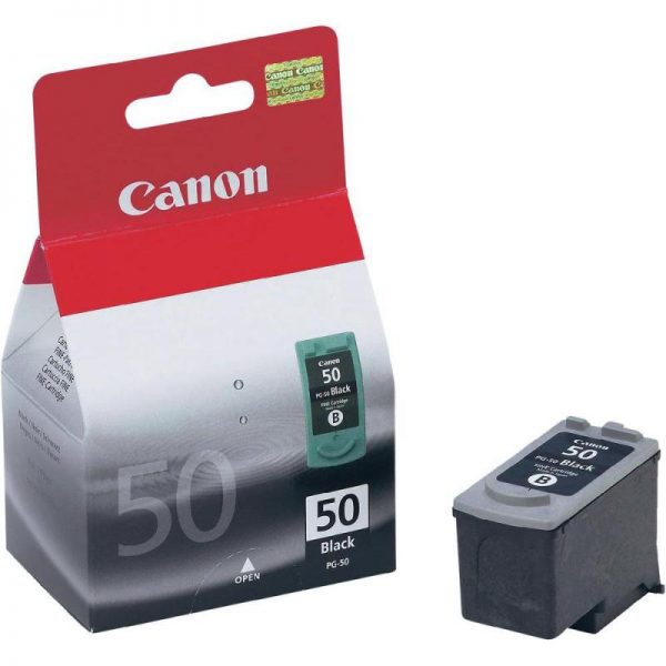 Cartus cerneala Canon PG-50, black, capacitate 22ml / 200 pagini, - RealShopIT.Ro