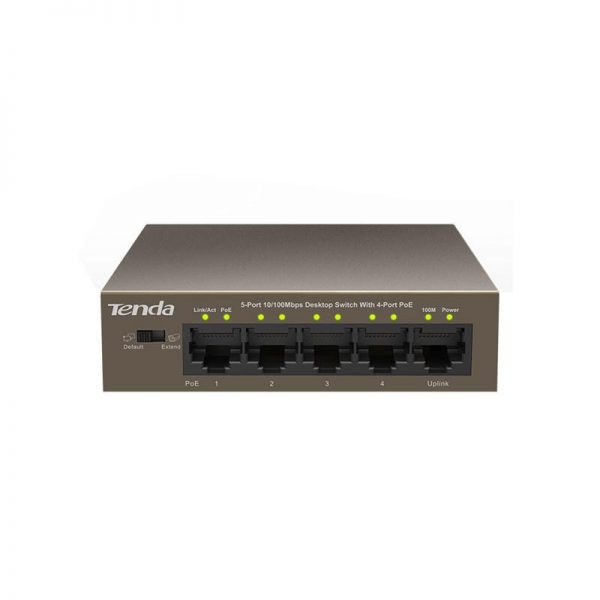 Switch TENDA TEF1105P-4-63W, 5 Port, 10/100 Mbps - RealShopIT.Ro