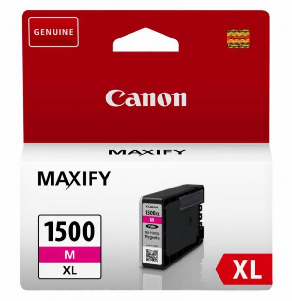 Cartus cerneala Canon PGI1500XLM, magenta, Dual Resistant High Density, capacitate - RealShopIT.Ro