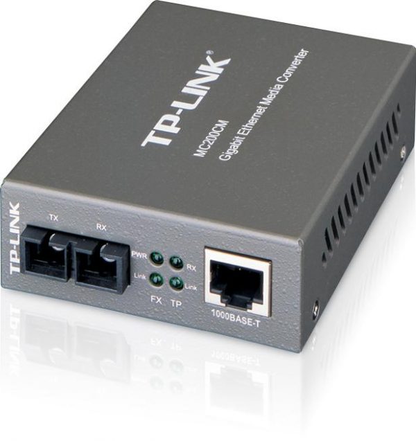 Switch media convertor TP-Link, 2 porturi (1x1000M SC/UPC port, 1x1000M - RealShopIT.Ro