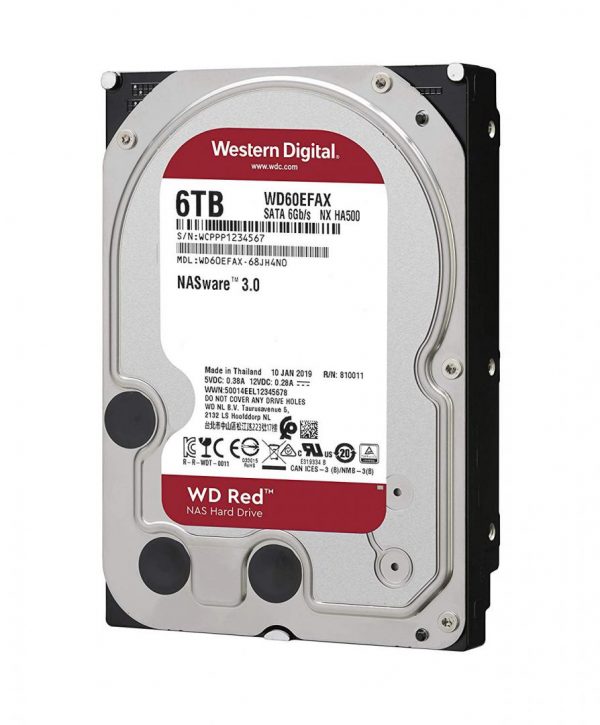 HDD WD Red NAS 6TB, 5400RPM, SATA III - RealShopIT.Ro