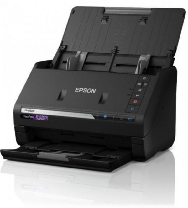 Scanner Epson FASTFOTO FF-680W, dimensiune A4, tip sheetfed, viteza scanare: - RealShopIT.Ro