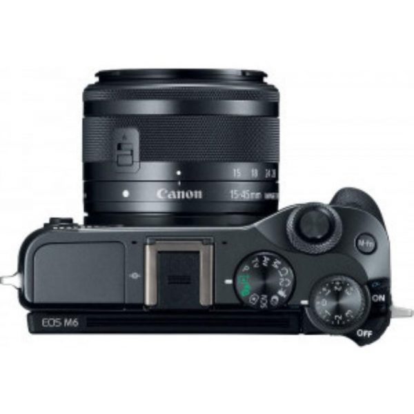 Camera foto Canon EOS M6 EF-M 15-45mm, 24.2Mpx, obiectiv EF-M - RealShopIT.Ro