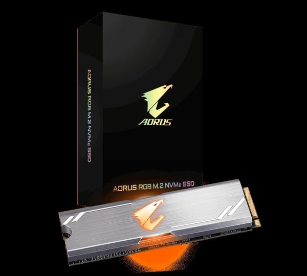 SSD Gigabyte Aorus RGB 512GB, NVMe, M2 - RealShopIT.Ro