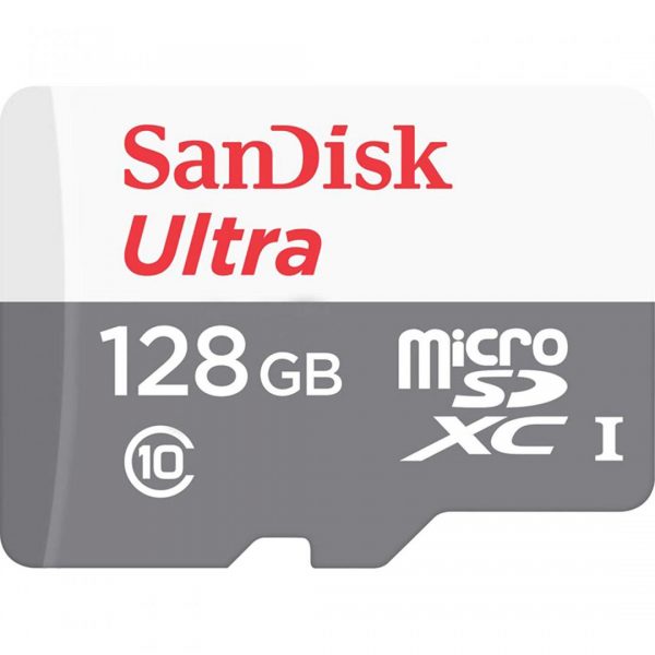 Card de Memorie MicroSD SanDisk Ultra, 128GB, Class 10 - RealShopIT.Ro