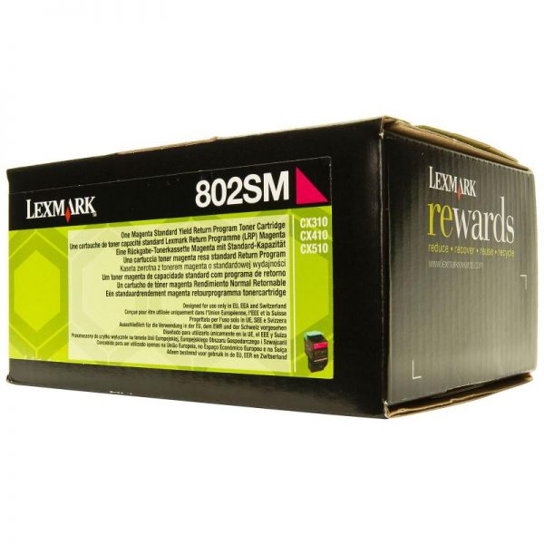 Toner Lexmark 80C2SM0, magenta, 2 k, CX310dn , CX310n , - RealShopIT.Ro