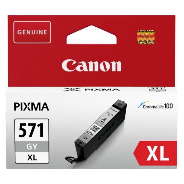 Cartus cerneala Canon CLI-571XL, grey, capacitate 11ml, pentru Canon Pixma - RealShopIT.Ro