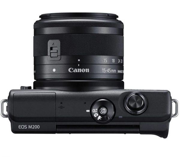 Camera foto mirrorless Canon EOS M200 dublu kit EF-M 15-45mm - RealShopIT.Ro