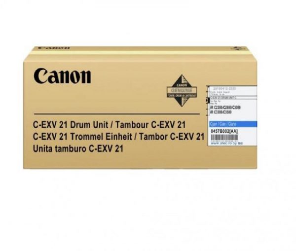 Drum Unit Canon CEXV21, cyan, capacitate 53000 pagini , pentru - RealShopIT.Ro