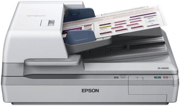 Scanner Epson DS-60000, dimensiune A3, tip flatbed, viteza scanare: 40ppm - RealShopIT.Ro