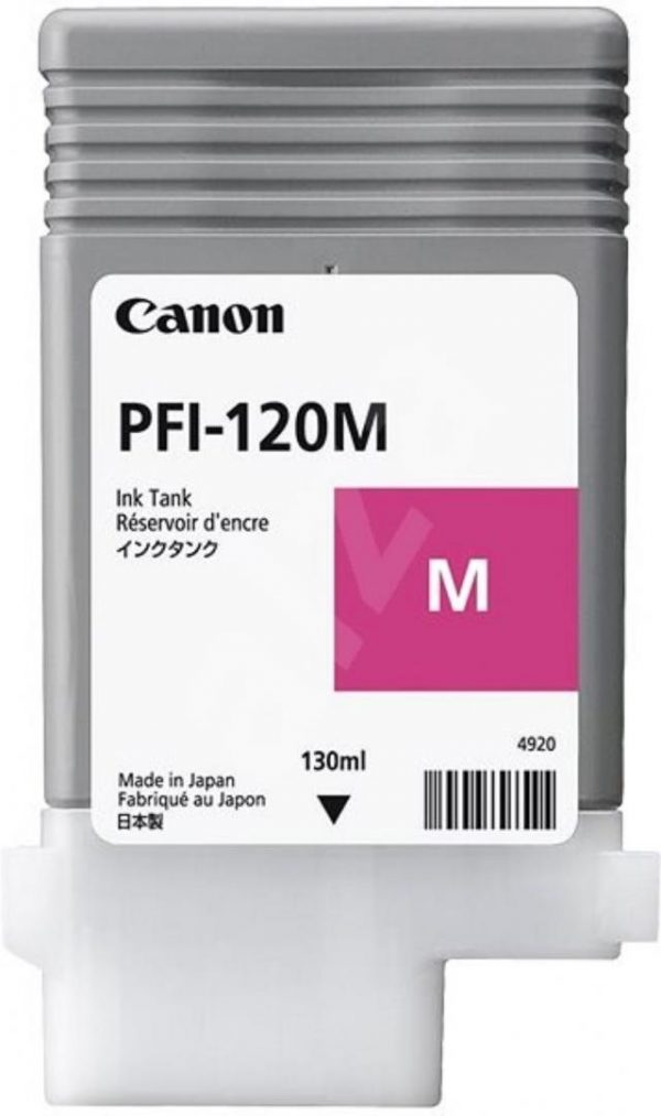 Cartus cerneala Canon PFI-120M, magenta, capacitate 130ml, pentru Canon TM - RealShopIT.Ro