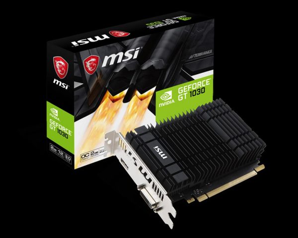 Placa video MSI GeForce® GT1030 OC, 2 GB GDDR5, 64-bit - RealShopIT.Ro