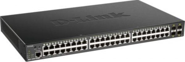 Switch D-Link DGS-1250-52XMP, 48 port, 10/100/1000 Mbps - RealShopIT.Ro