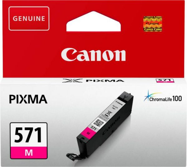 Cartus cerneala Canon CLI-571M, magenta, capacitate 7ml, pentru Canon Pixma - RealShopIT.Ro