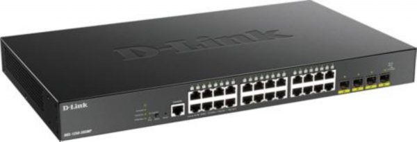 Switch D-Link DGS-1250-28XMP, 24 port, 10/100/1000 Mbps - RealShopIT.Ro