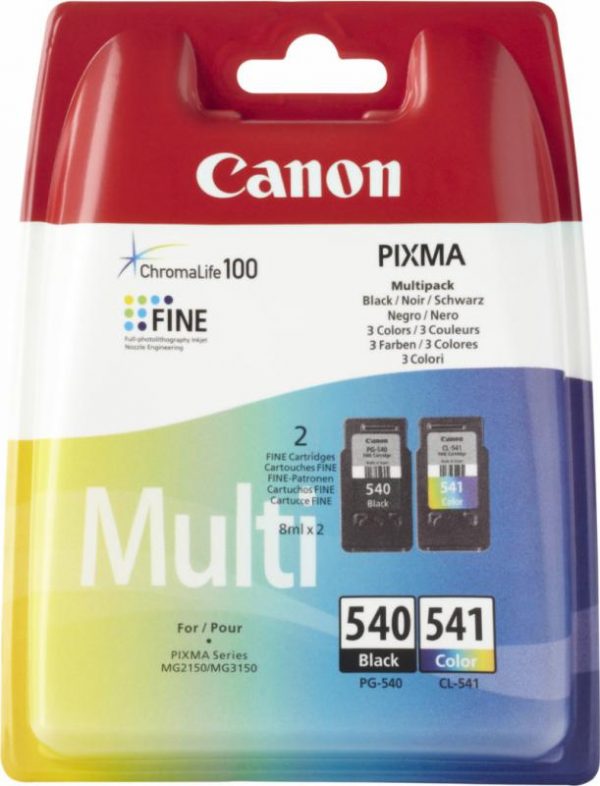 Cartus cerneala Canon PG-540 + CL-541, multipack (black, color), pentru - RealShopIT.Ro