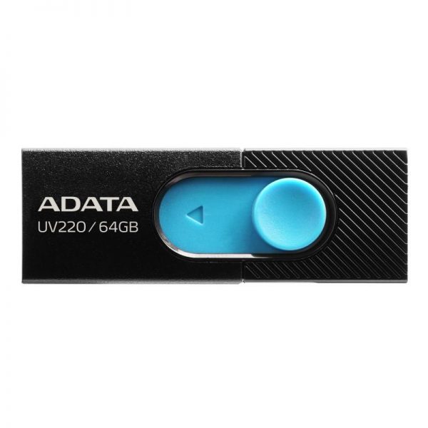 Memorie USB Flash Drive ADATA UV220 64Gb, USB 2.0, negru - RealShopIT.Ro